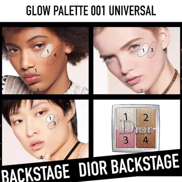 DIOR BACKSTAGE Glow Face Palette 001