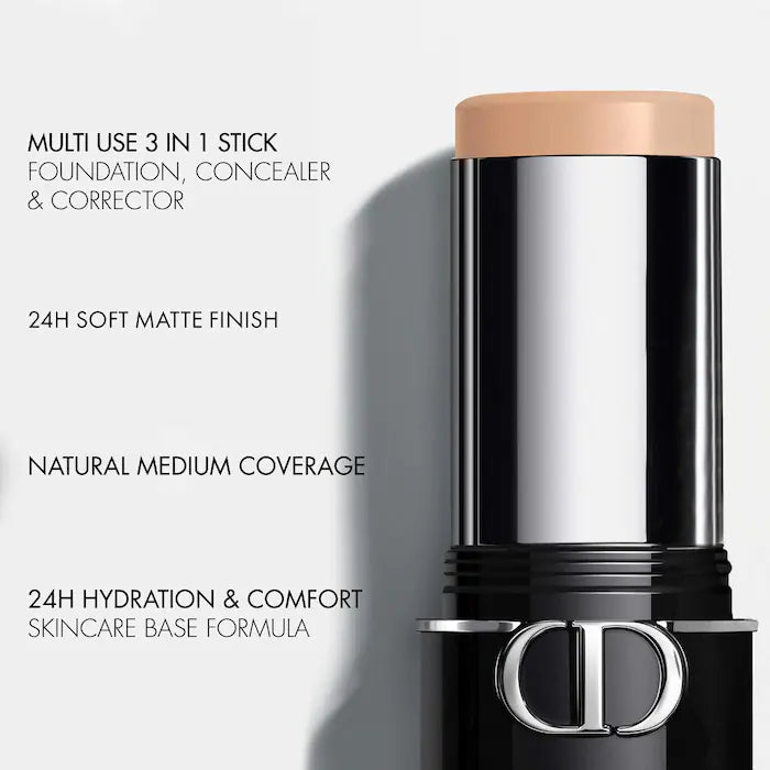 DIOR Forever Skin Perfect 24H Multi-Use Foundation Stick 0 N