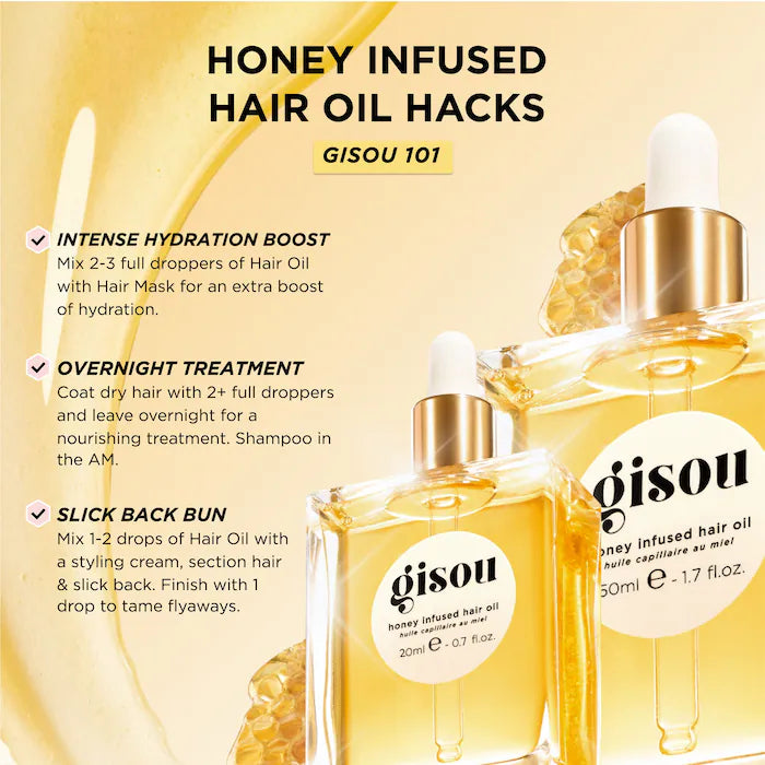 Gisou Mini Honey Infused Hair Oil