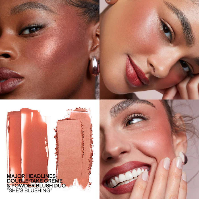 PATRICK TA Major Headlines Double-Take Crème & Powder Blush Duo She’s Blushing