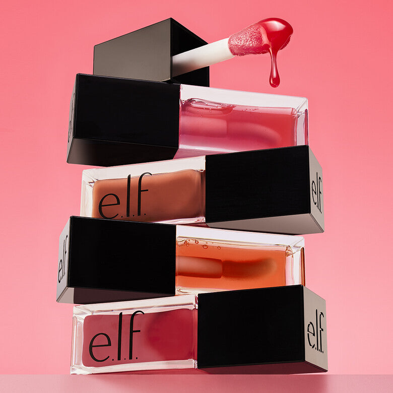 elf Glow Reviver Lip Oil Rose Envy