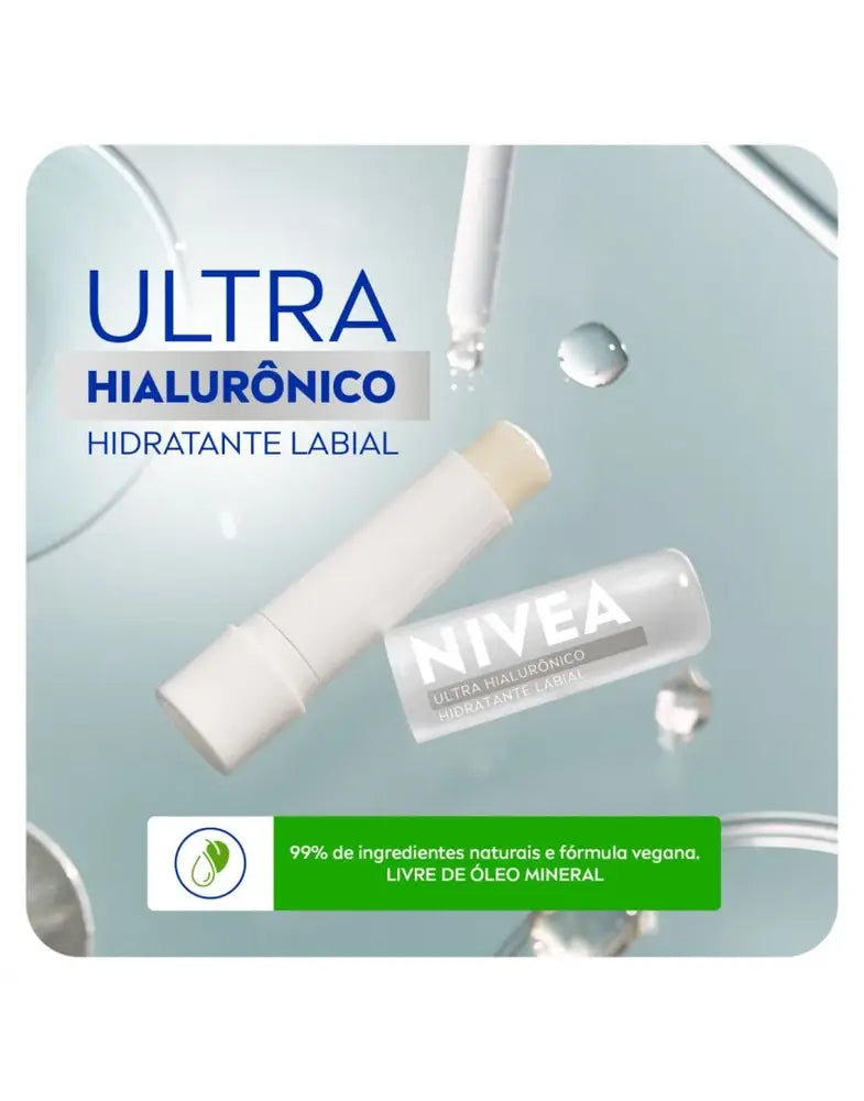 NIVEA Hidratante Labial Ultra Hialuronico