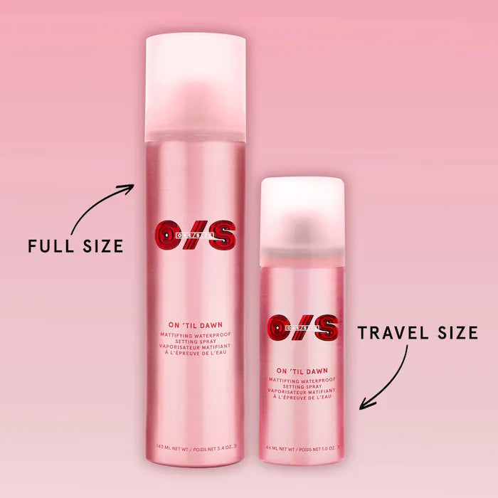 ONE/SIZE by Patrick Starrr Mini On 'Til Dawn Mattifying Waterproof Setting Spray