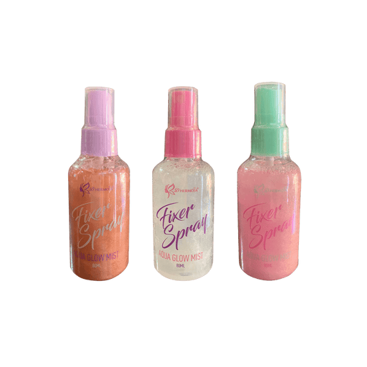 D’Hermosa Fixer Spray Spray Con Brillo Rosa